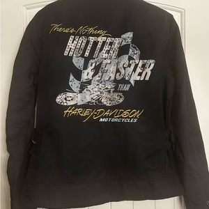 Women’s Harley Davidson nylon jacket. Never worn, without tags.